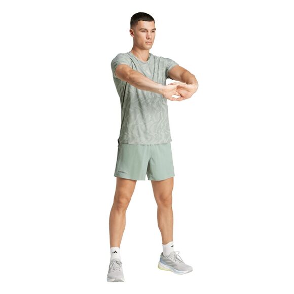 Adidas ULT ENG Tee Green running racing top Jersey shirt JK7808 Large - Picture 7 of 16